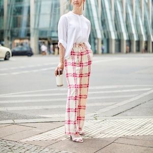 Marni x Uniqlo drape relaxed wide straight pants